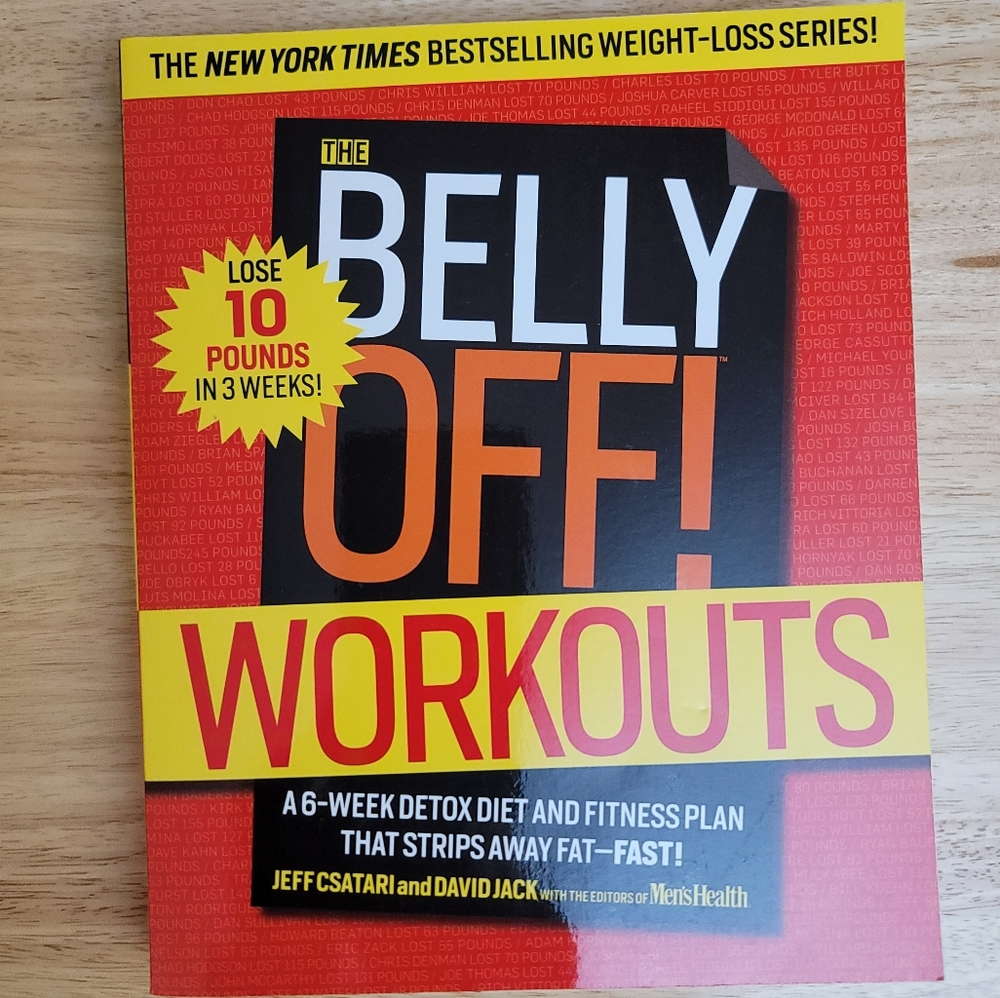 NWOT The Belly Off! Workouts (New York Times Best Selling Weight-Loss Series)